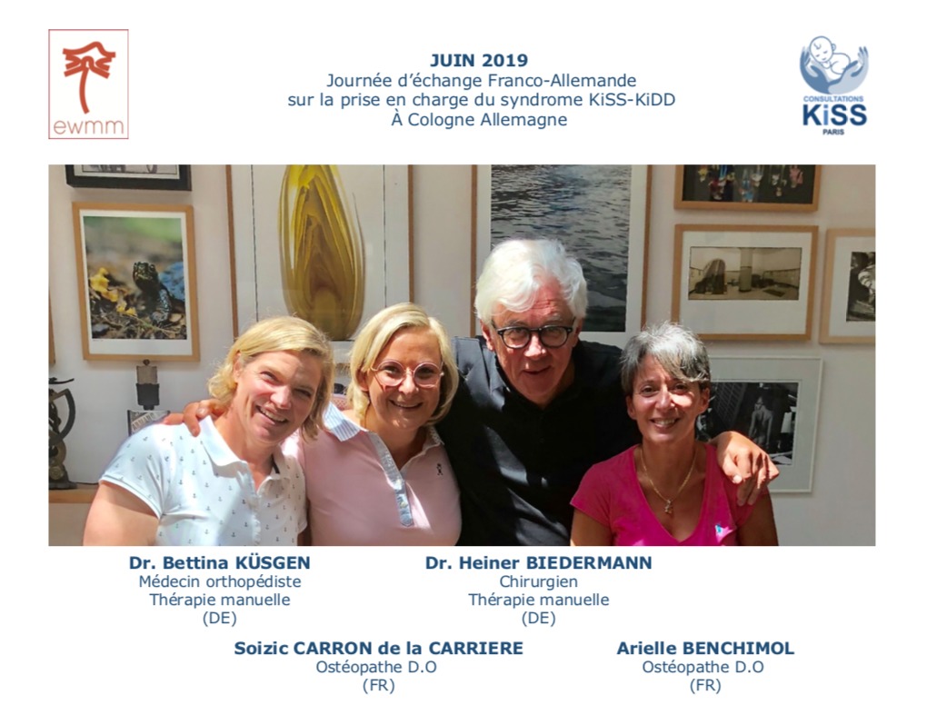 Journée d’échange Franco-Allemande avec l’équipe du Dr Heiner BIEDERMANN sur la prise en charge du syndrome KiSS-KiDD à Cologne (Allemagne)